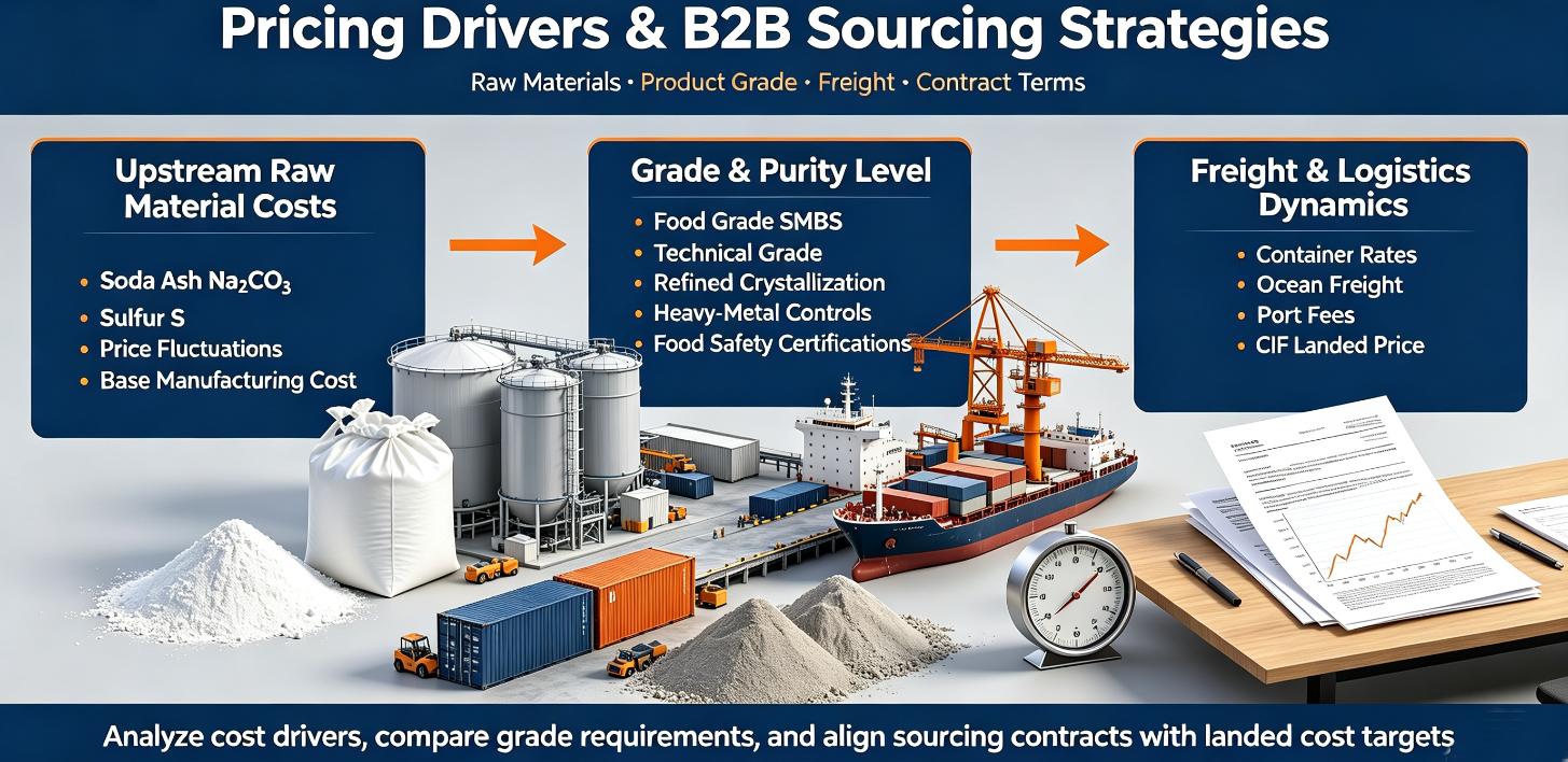 Sodium Metabisulfite Pricing Drivers & B2B Sourcing Strategies