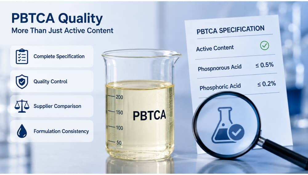 Phosphorous Acid and Phosphoric Acid Content of PBTCA/2-Phosphonobutane-1,2,4-Tricarboxylic Acid